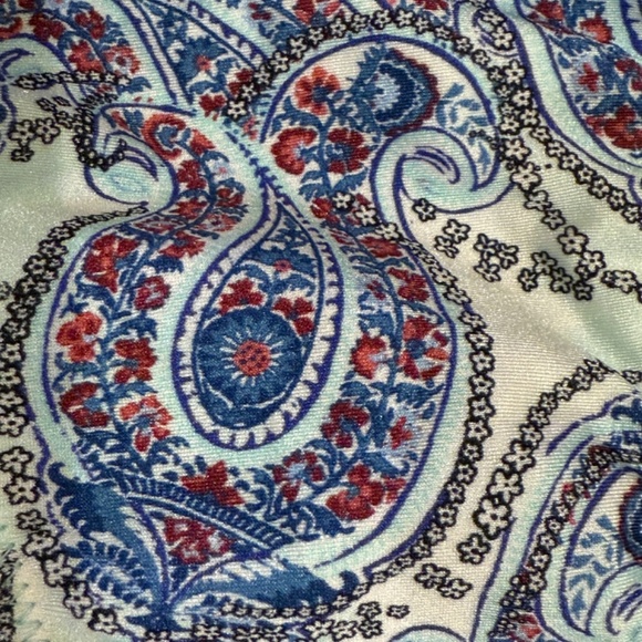 New! Frankie’s Bikinis Tidal Shine Paisley String Bikini Bottom 31537 - Picture 8 of 12